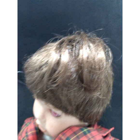 Vintage Radio Flyer Danbury Mint Porcelain 12" Doll  ONLY Replacement Doll - Picture 3 of 12